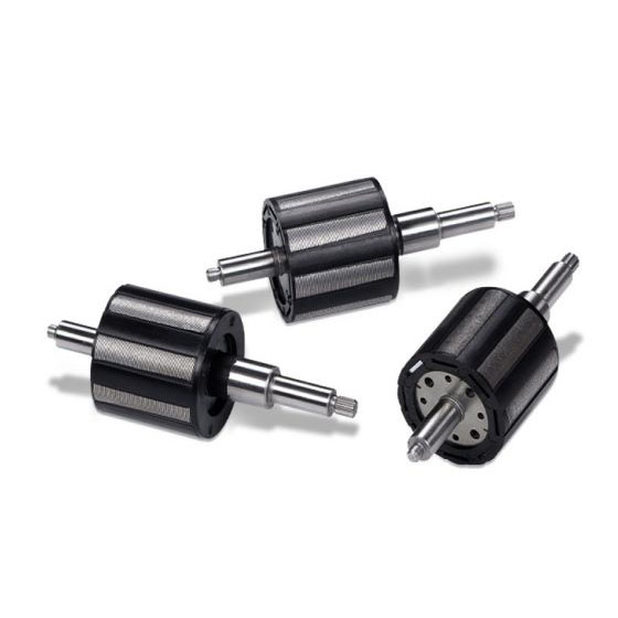 DC motor forgórész állórész